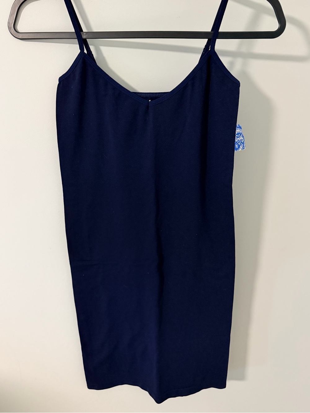 Free People Intimately slip dress size M/L brand new tag attached navy blue